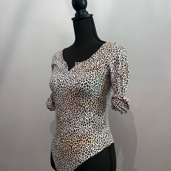 Victoria Secret PINK Leopard Print Bodysuit - Picture 5 of 14